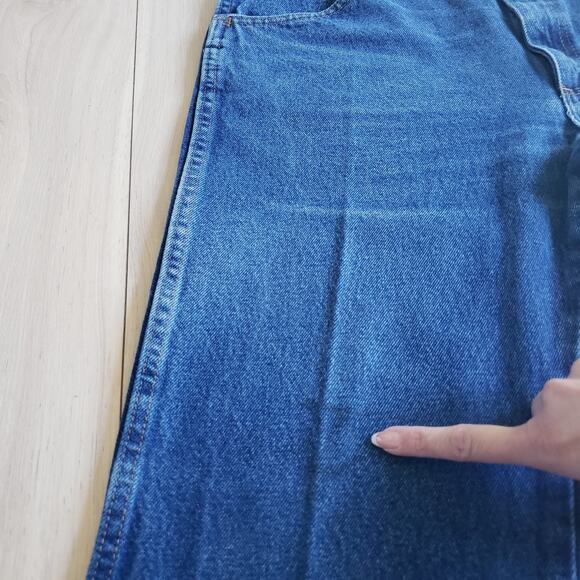 Rustler Jeans Mens 36 Straight Stone Wash Workwear Cowboy Western Denim 36x29 - Picture 5 of 13